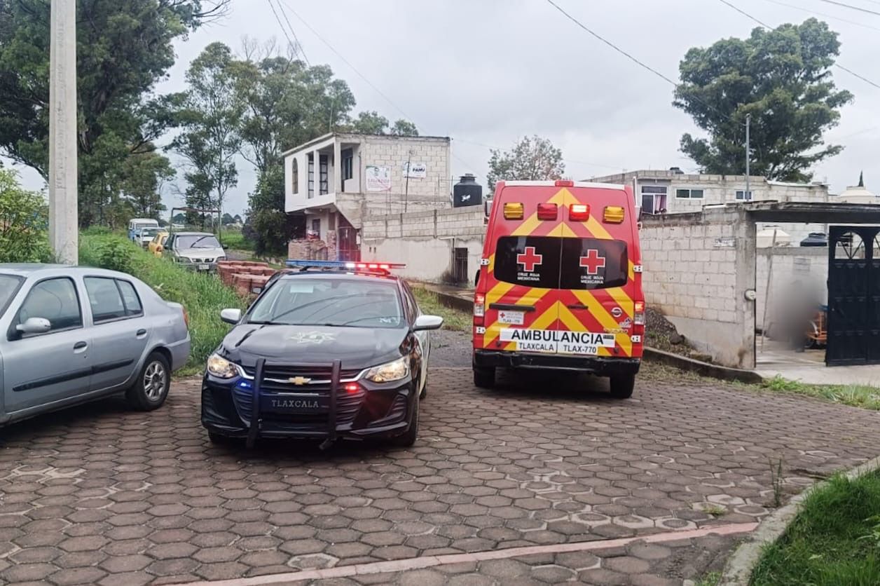 SSC y Policía de Tlaxcala atienden reporte de robo en la colonia La Joya